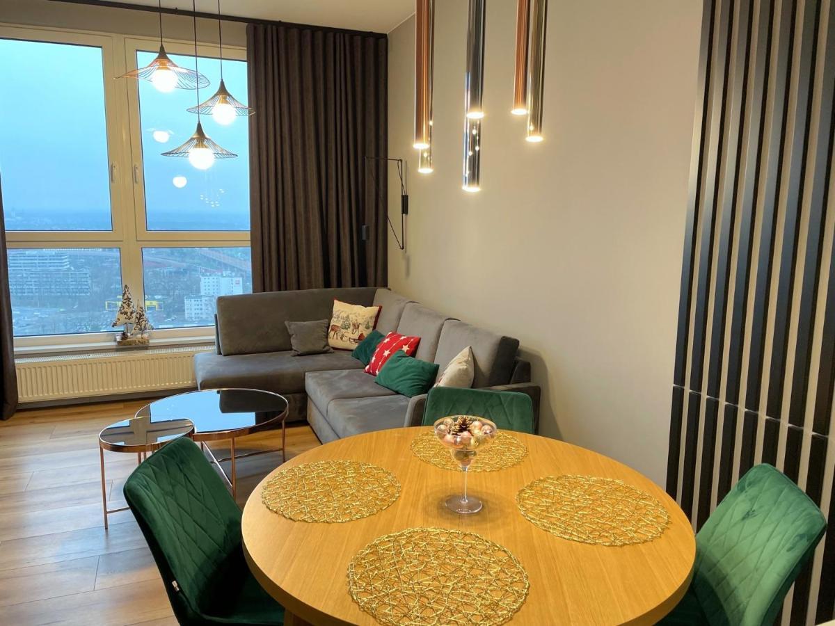Praga 23Rd Floor High-Class Apartment Varsovia Exterior foto