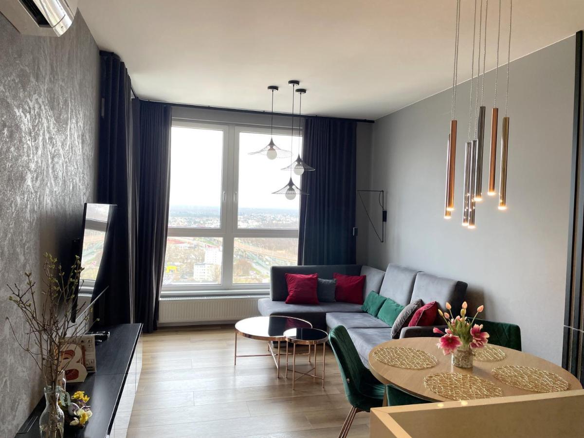 Praga 23Rd Floor High-Class Apartment Varsovia Exterior foto