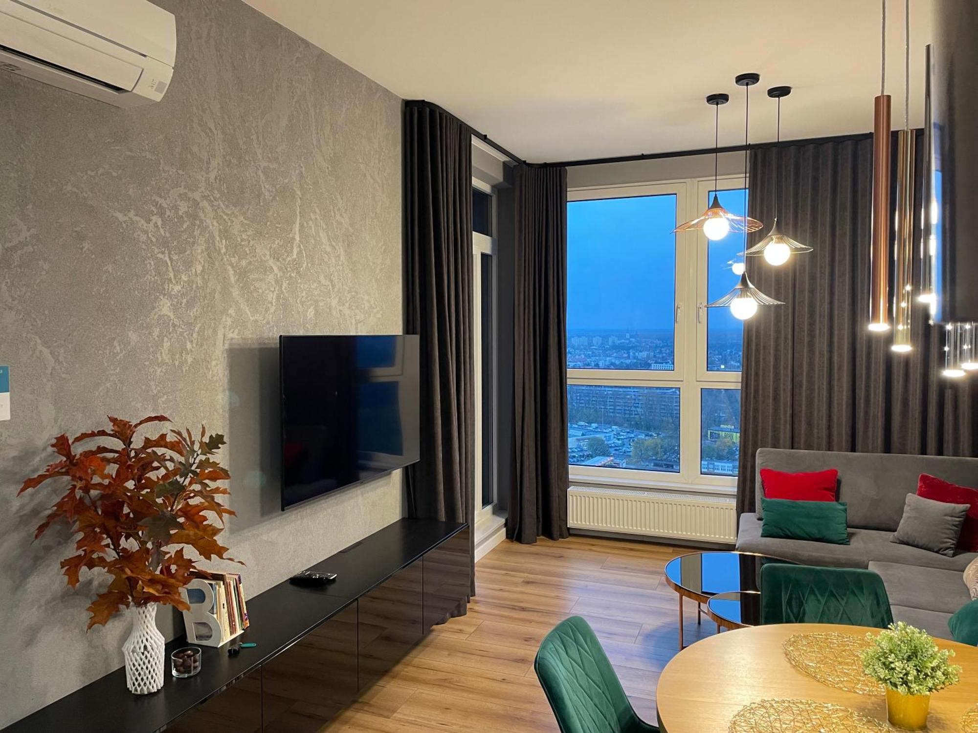Praga 23Rd Floor High-Class Apartment Varsovia Exterior foto